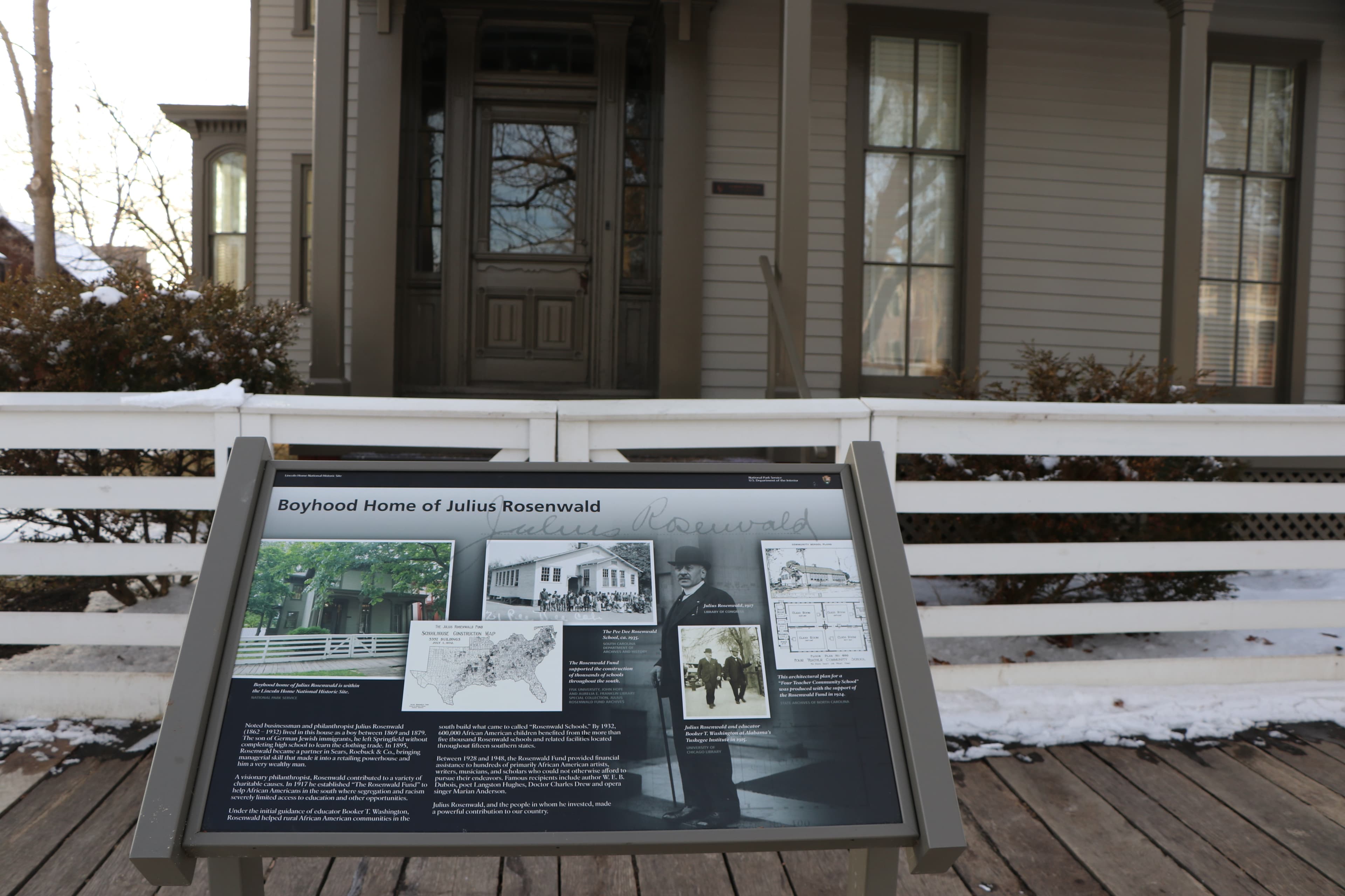 LIHO Wayside: Boyhood Home of Julius Rosenwald