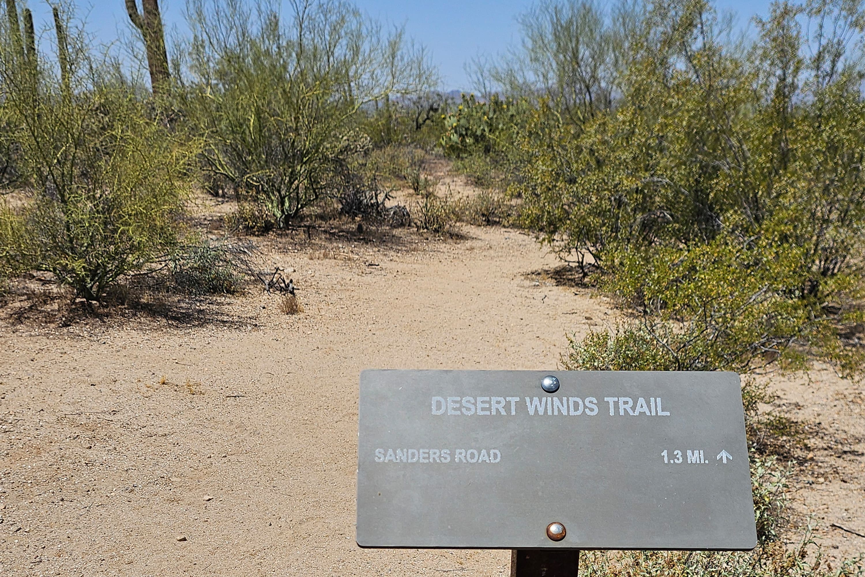 Desert Winds Trail, Access Point 2