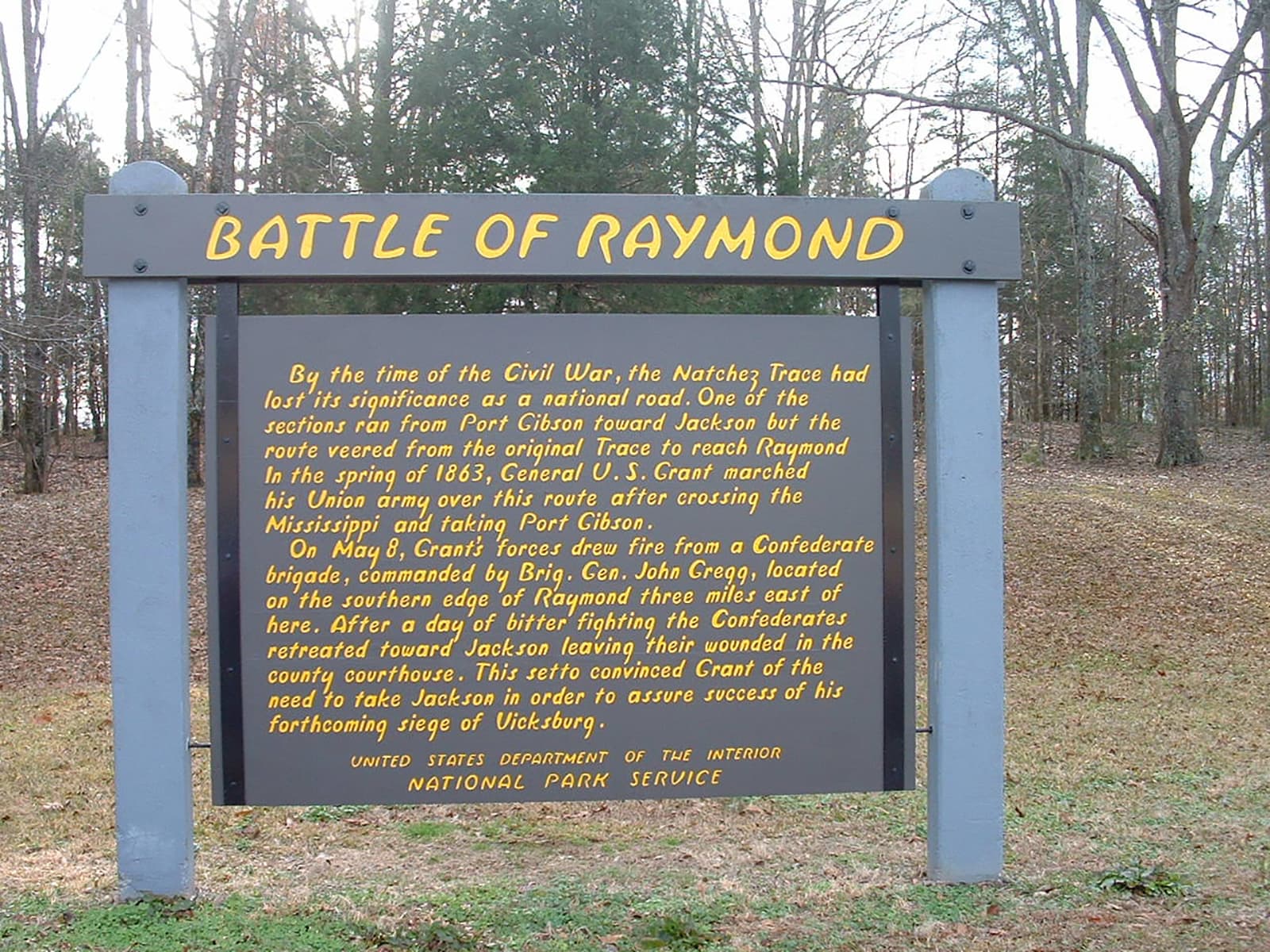 Battle of Raymond, Milepost 78.3