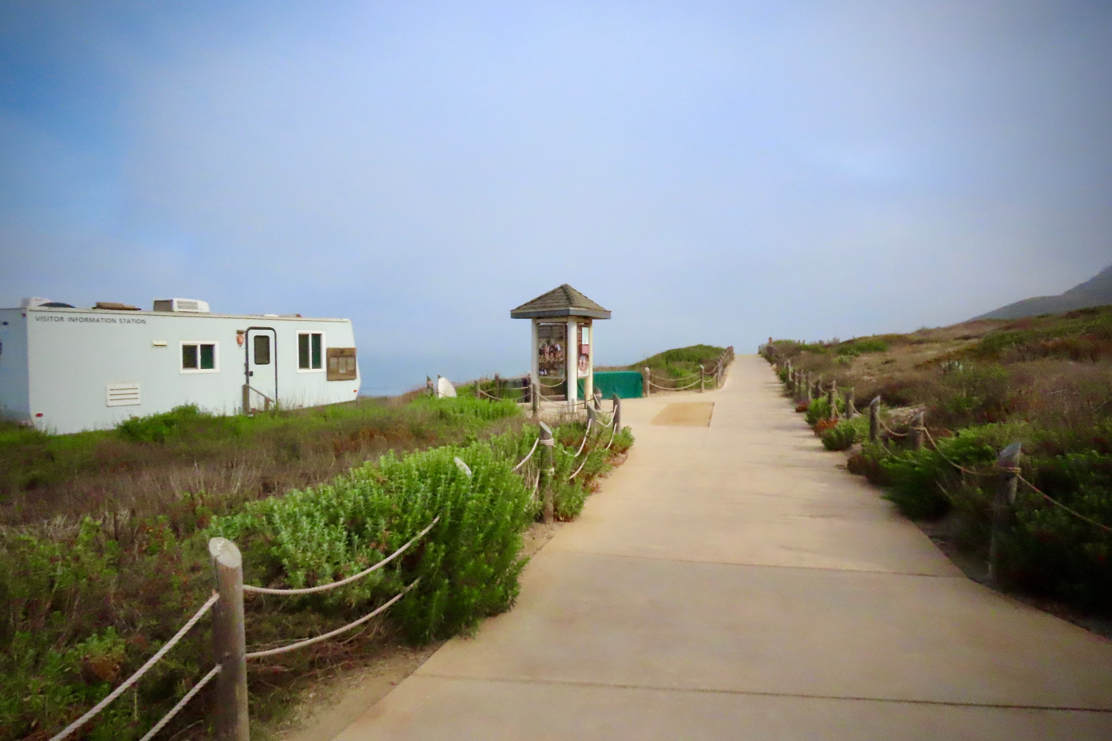 Breezeway Sign at Tidepool Trailer