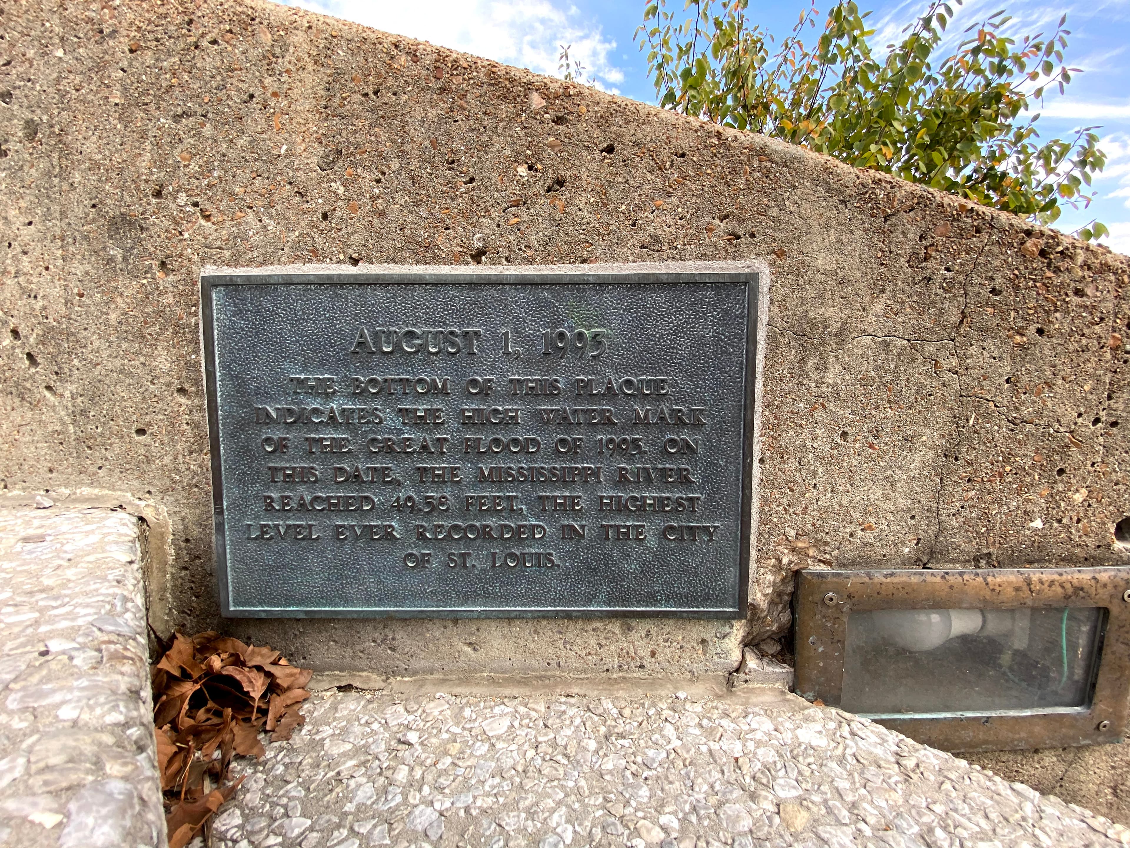 Flood of 1993 Marker