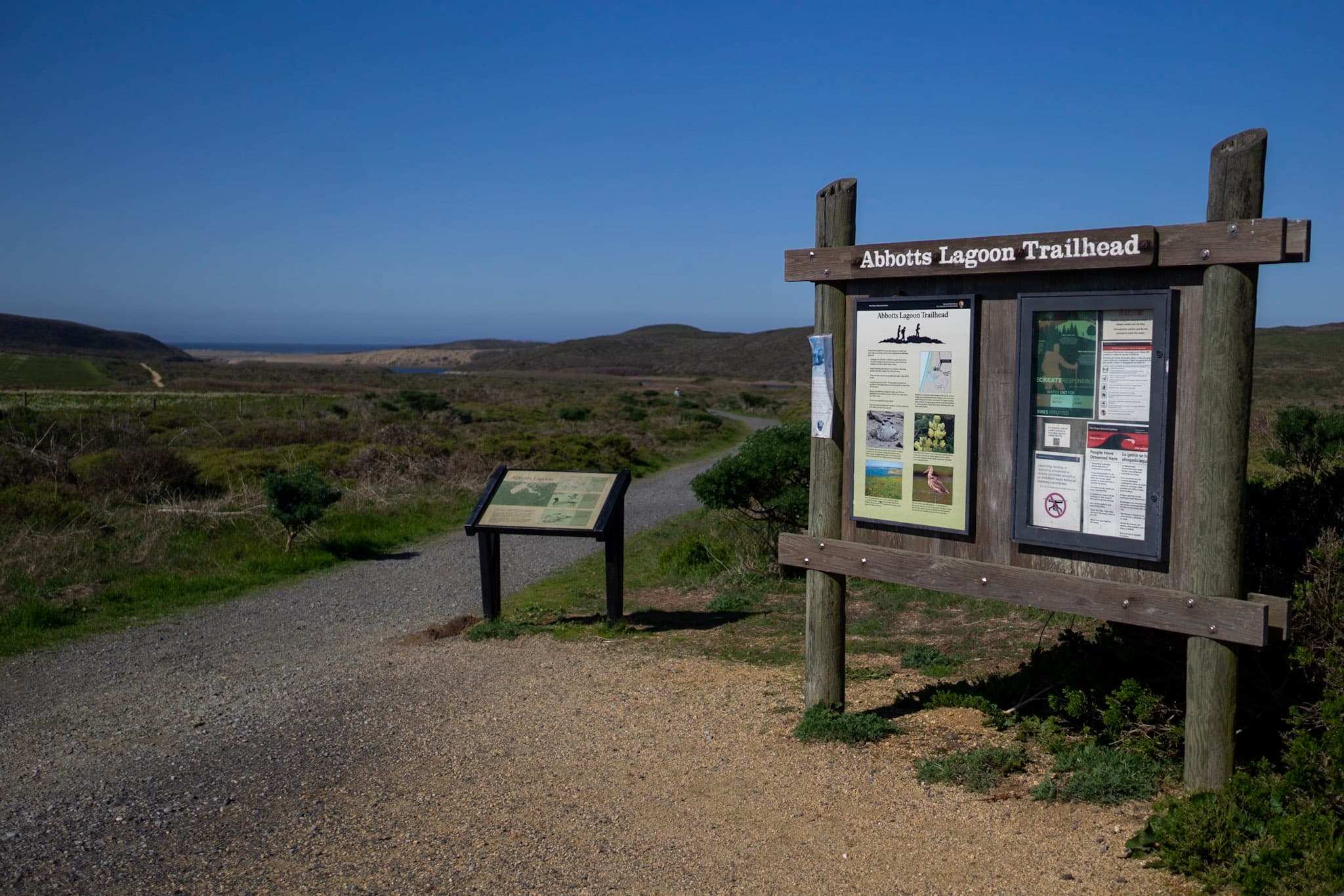 Abbotts Lagoon Trailhead