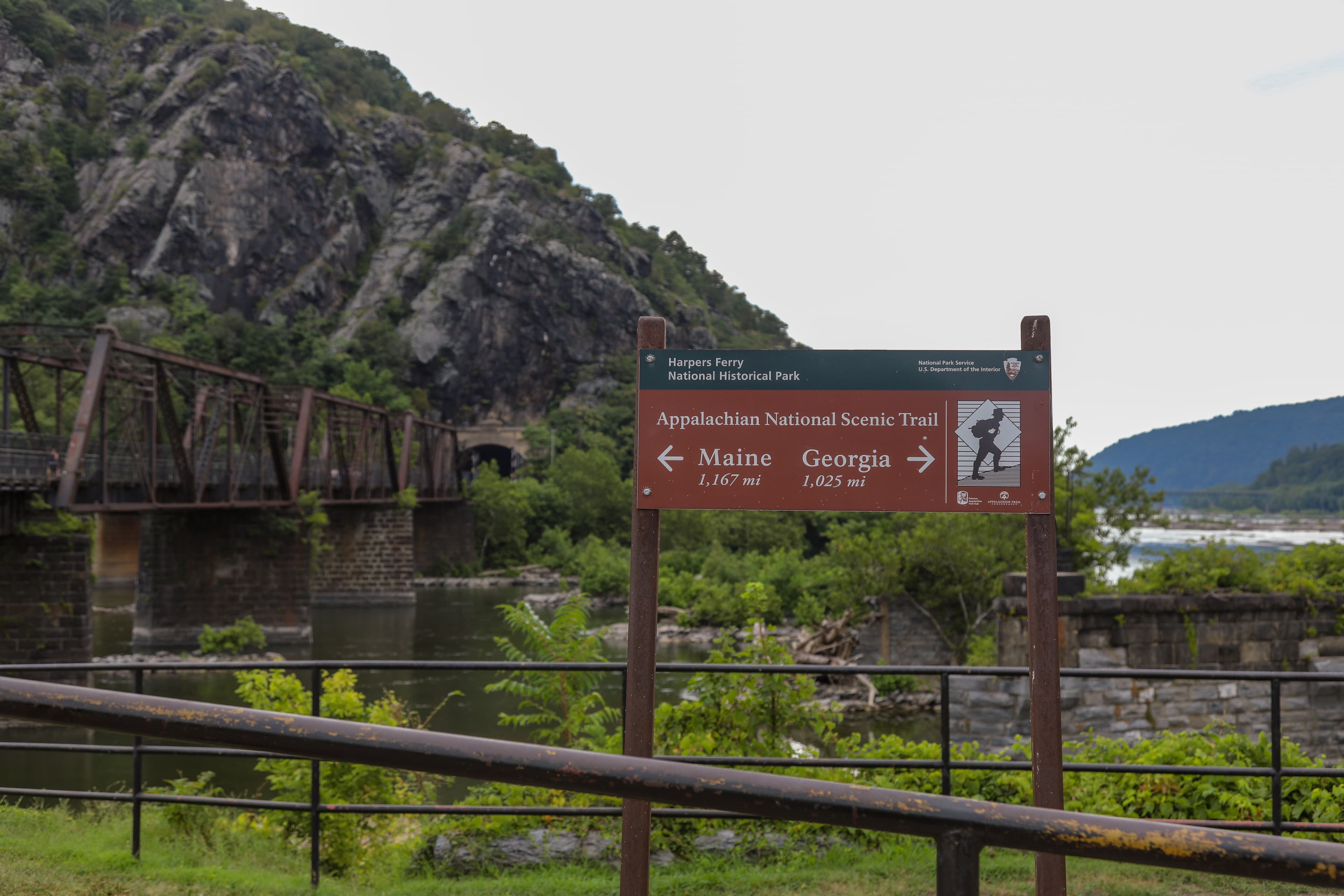 Appalachian Trail Trailhead at The Point