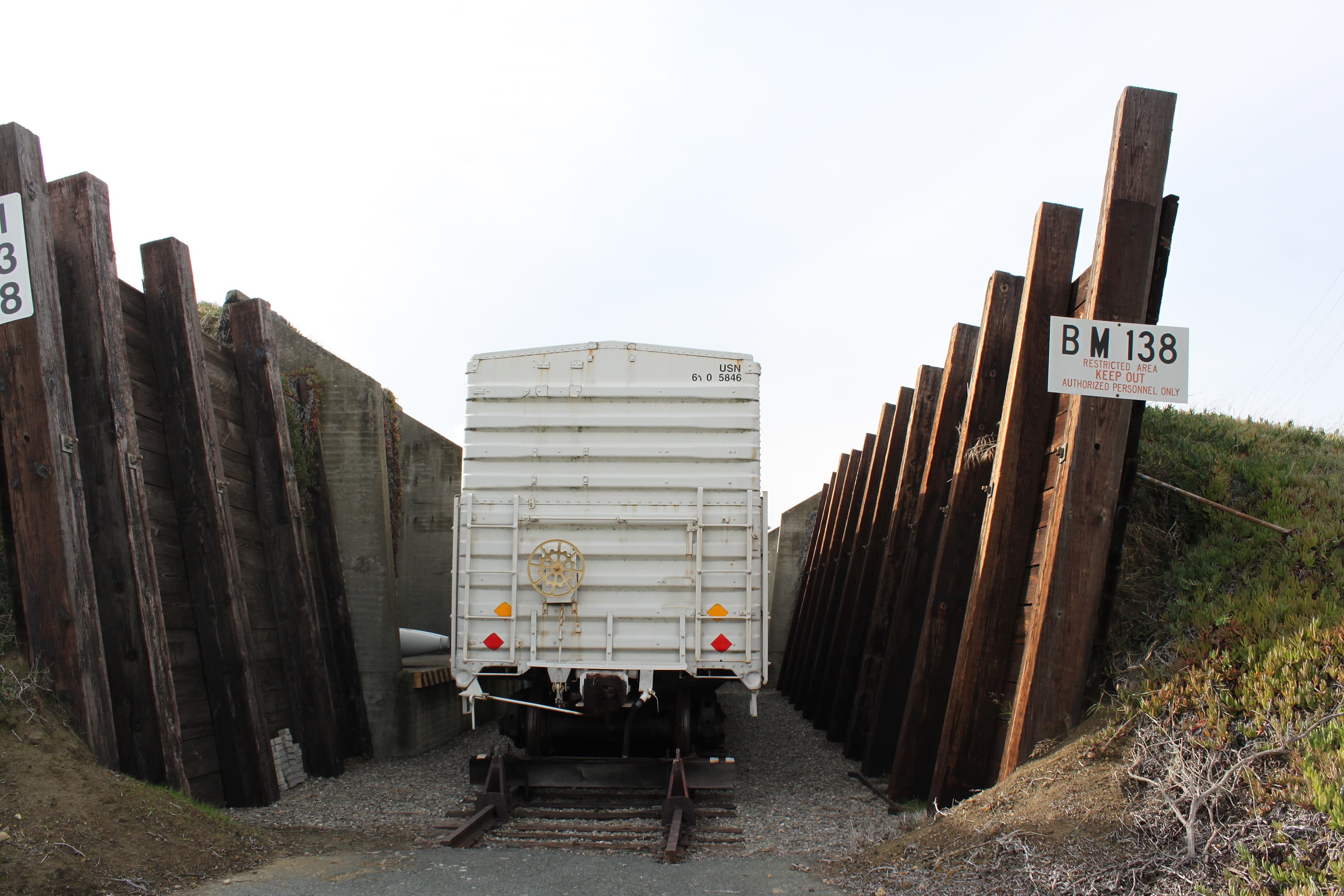 Boxcar at Port Chicago Memorial
