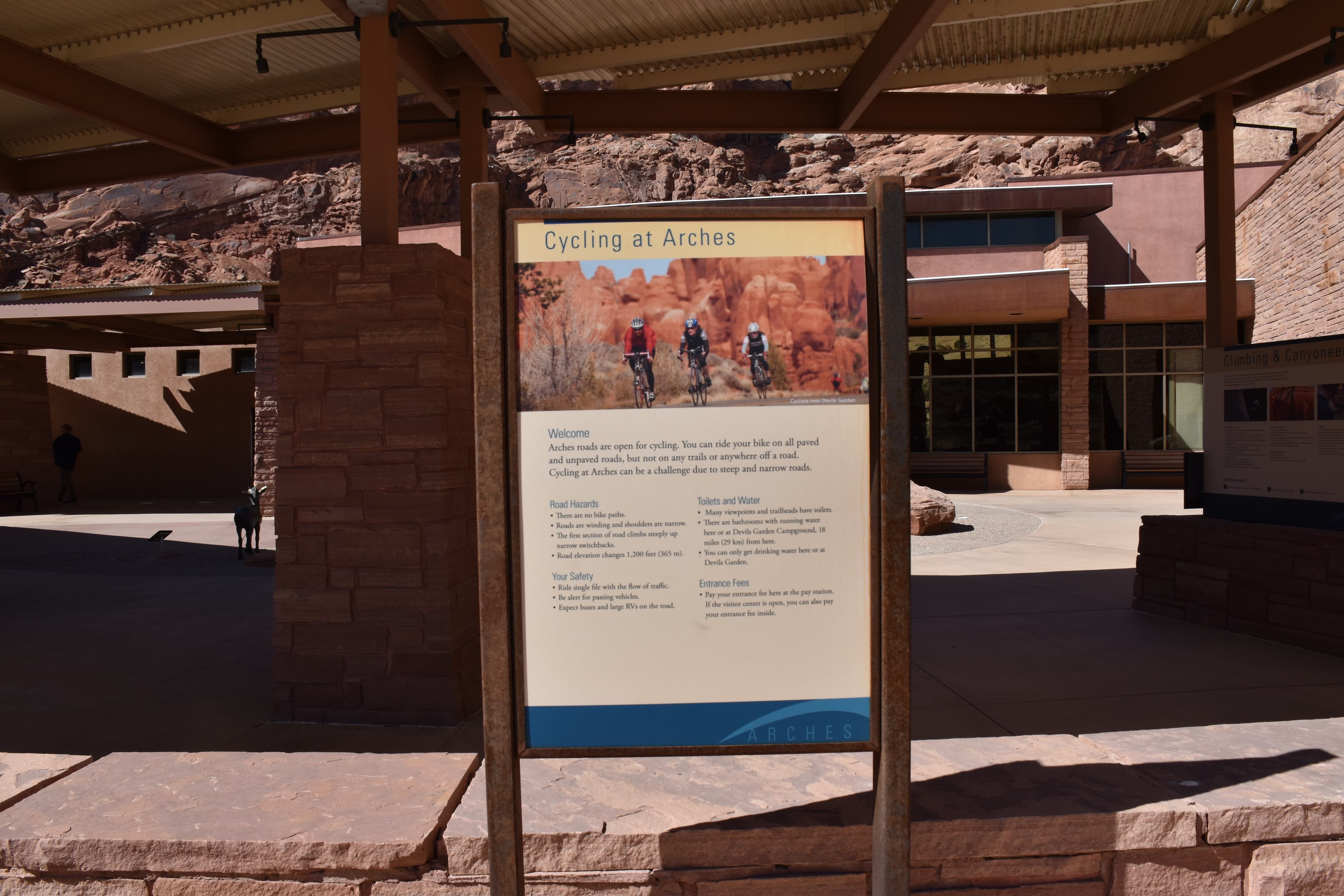 Arches Visitor Center Exterior Zone 8