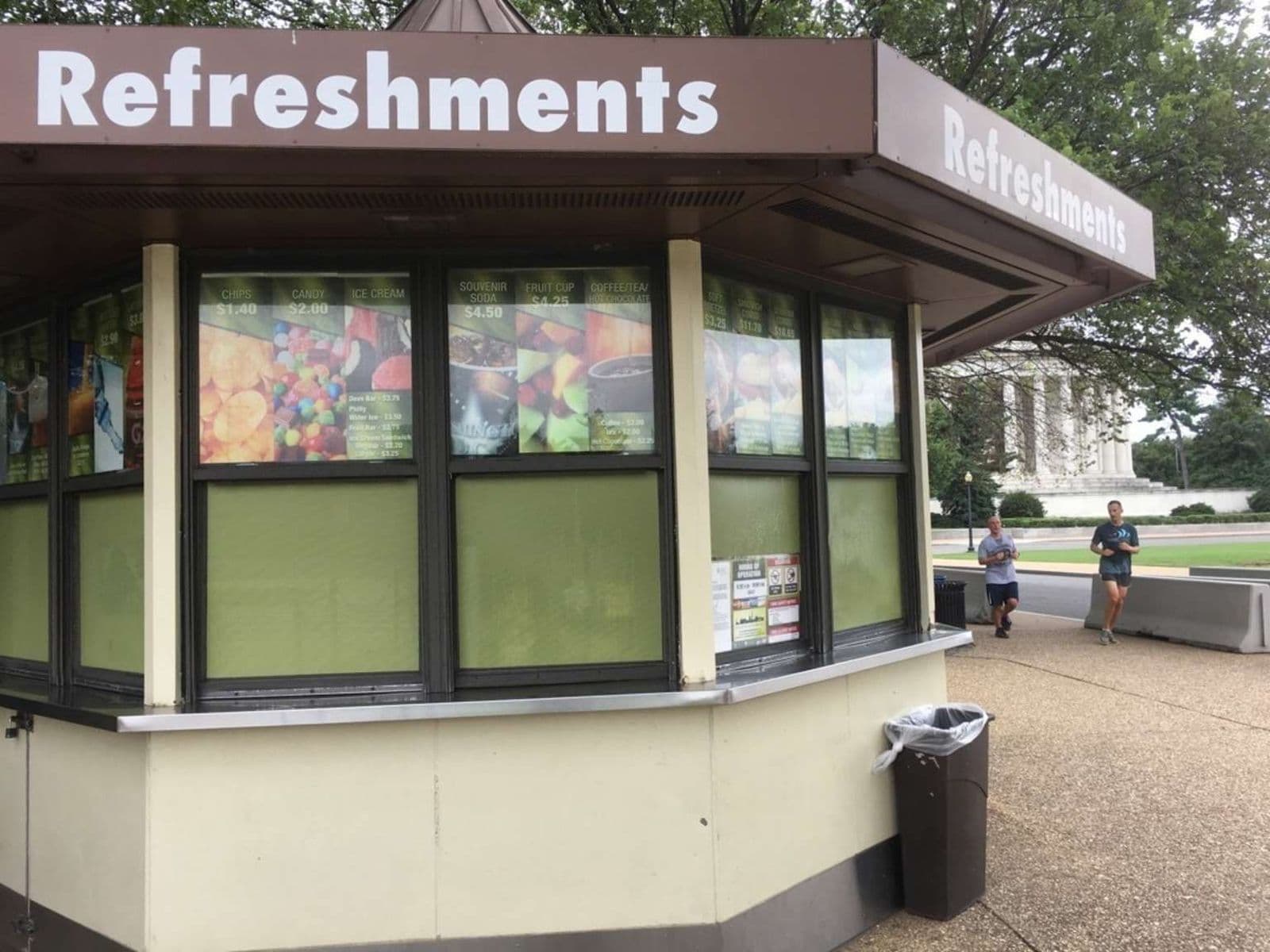 Concessions - Thomas Jefferson Memorial
