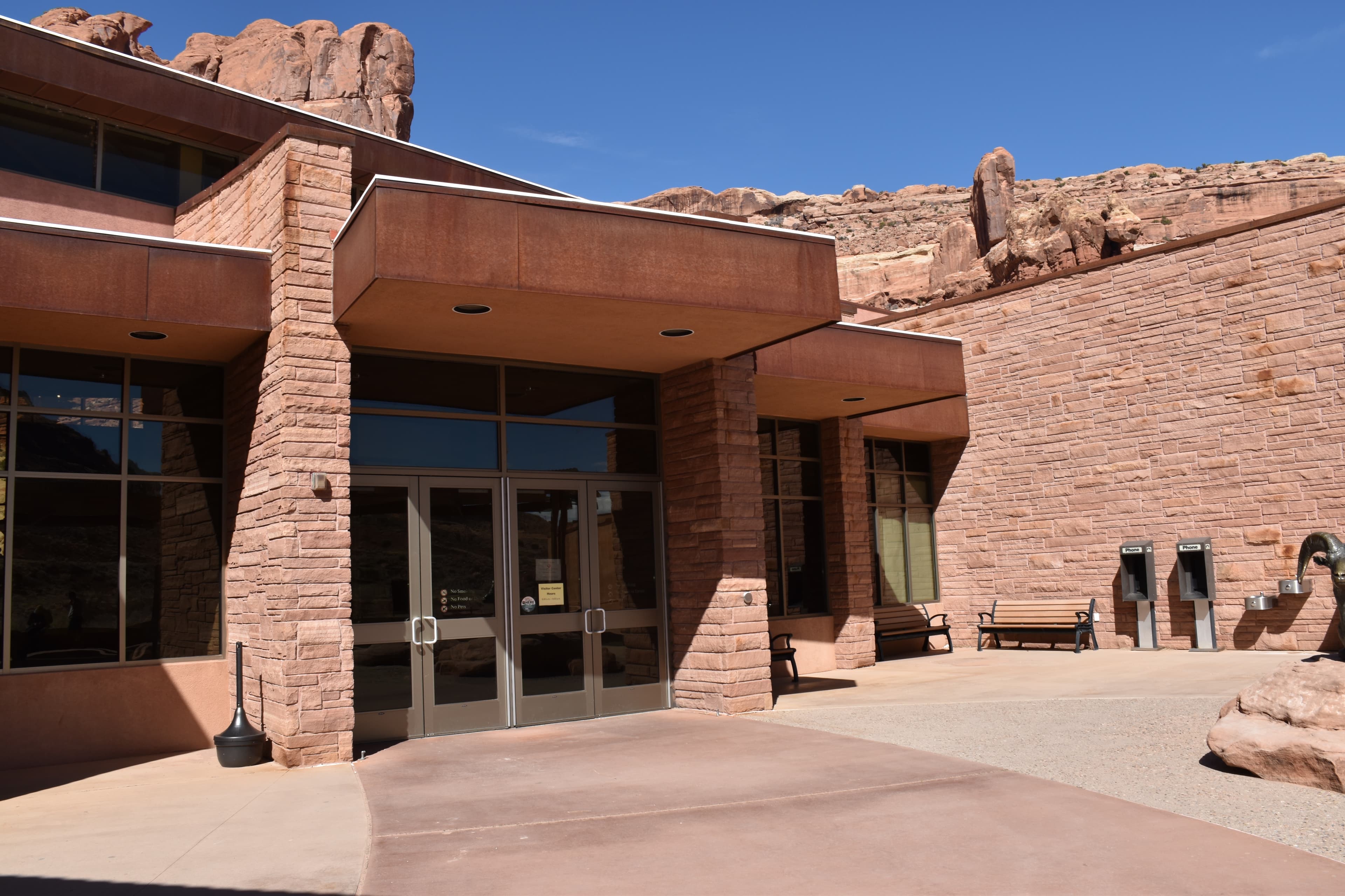 Arches Visitor Center Exterior Zone 10