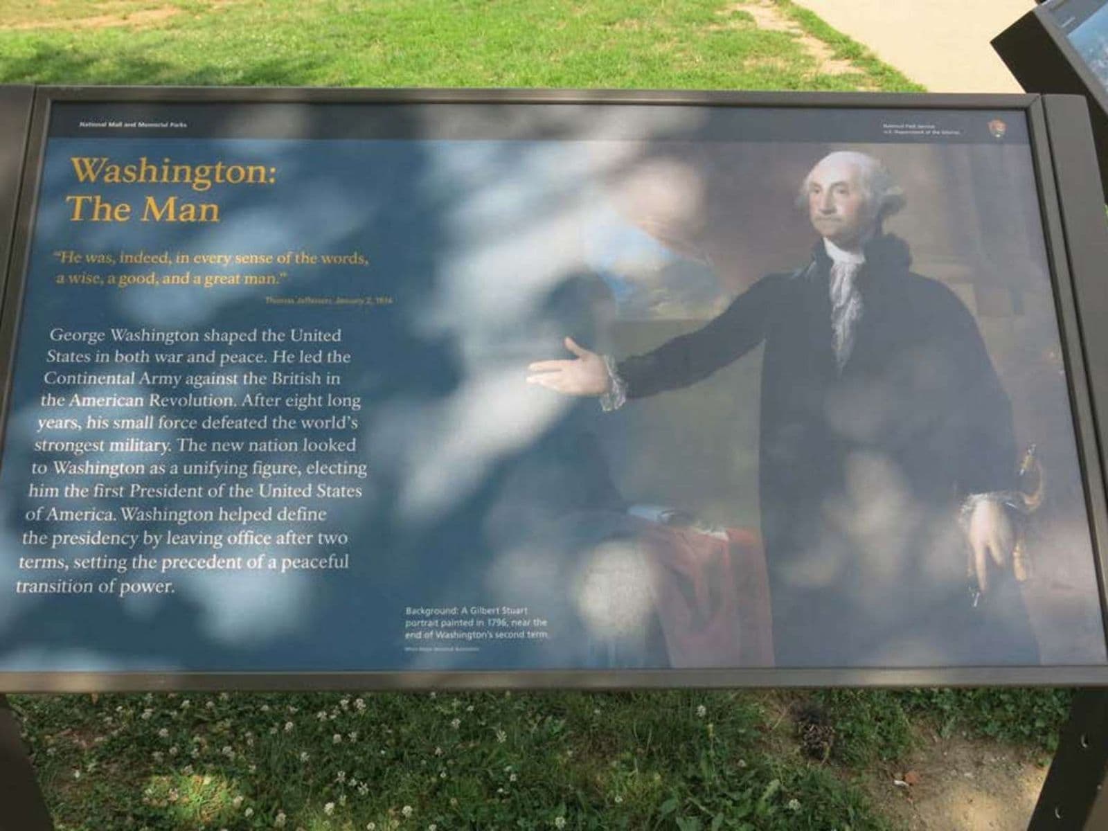 Information Panel: Washington: The Man, The Monument, The City-1