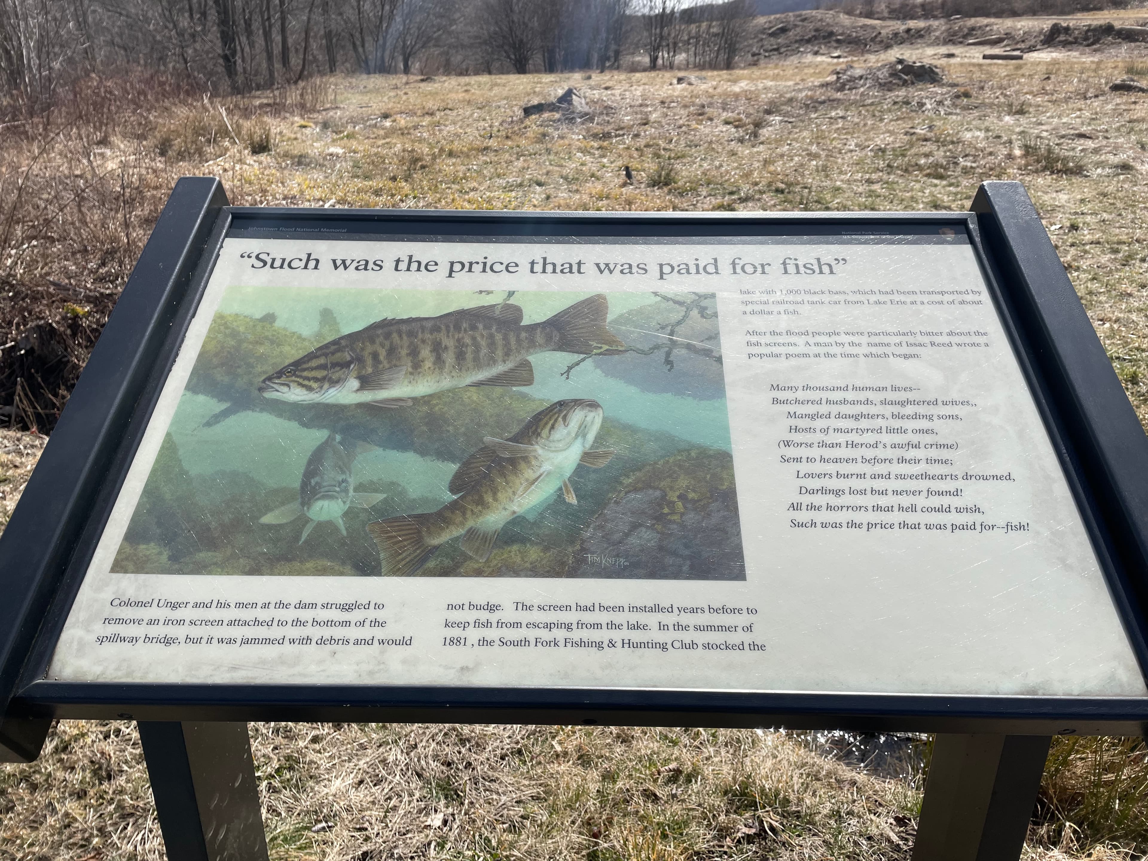 "Such was the price that was paid for fish" Wayside