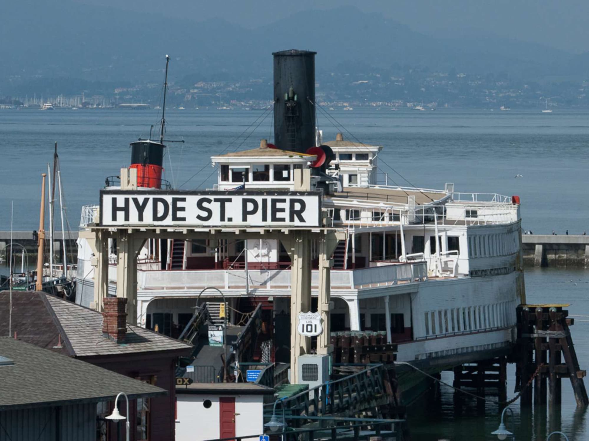 San Francisco Maritime, Hyde Street Pier