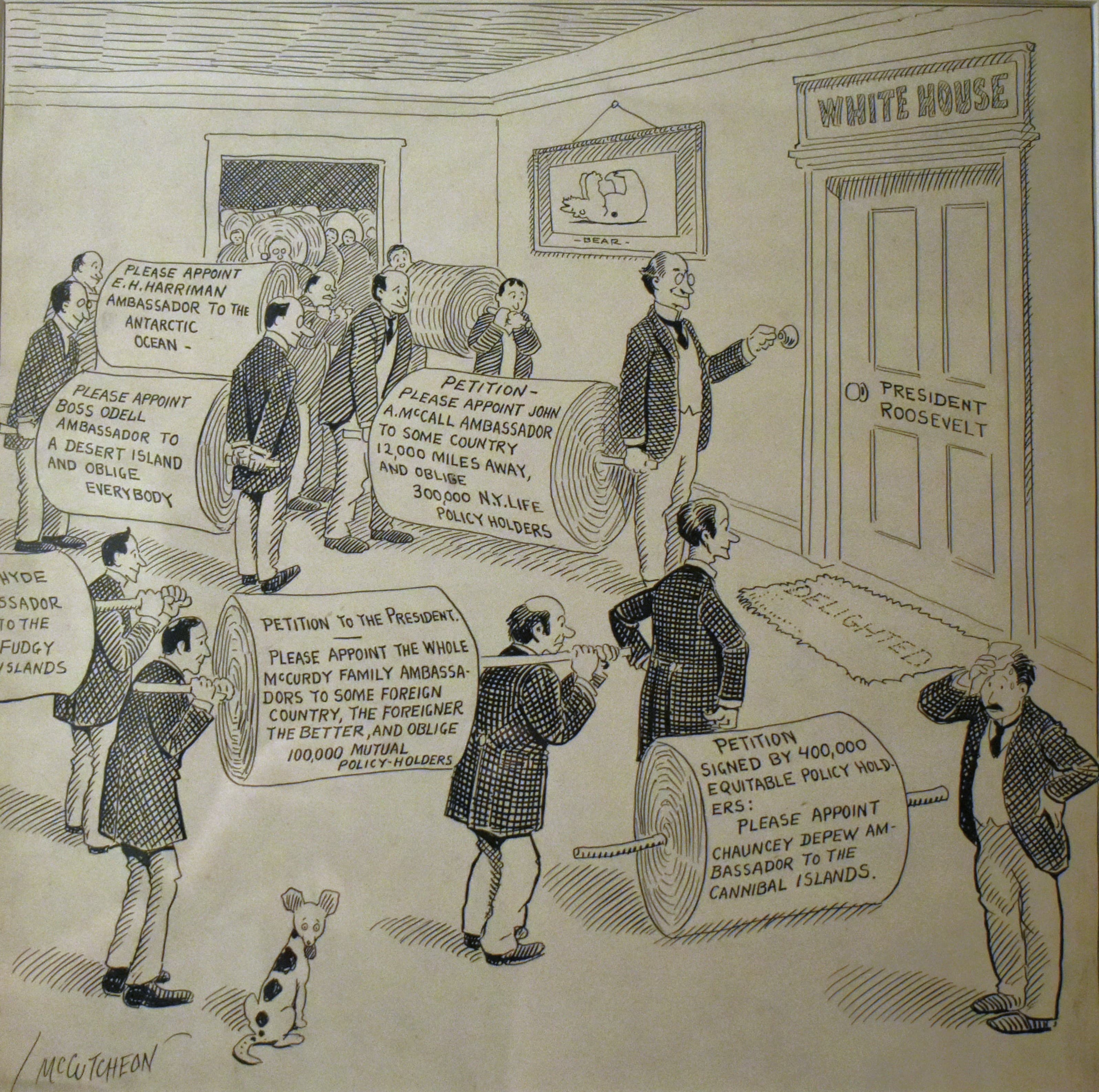 Political Cartoon Gallery Walk: Unknown Title by John. T McCutcheon