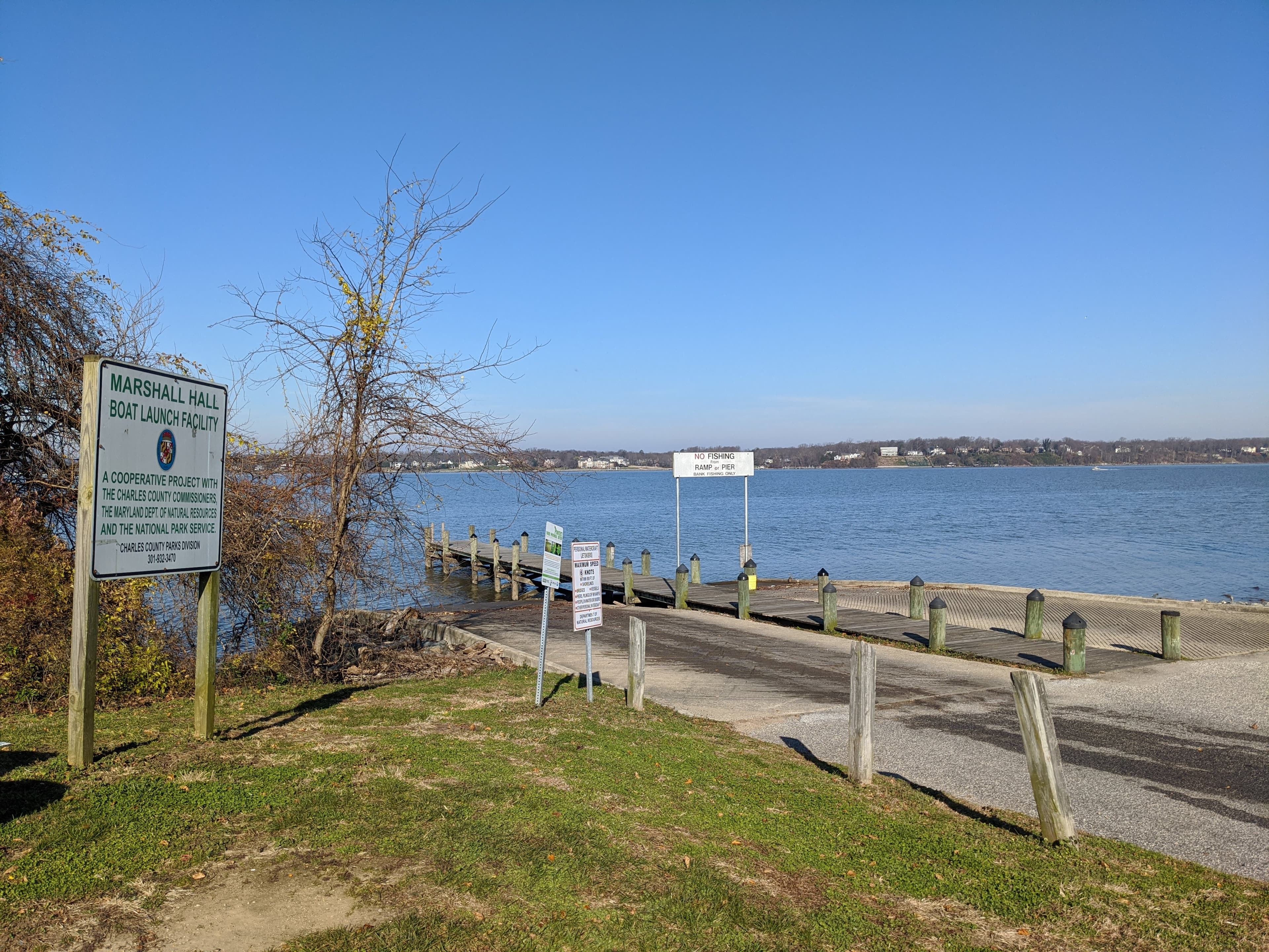 Marshall Hall Boat Ramp (concrete)