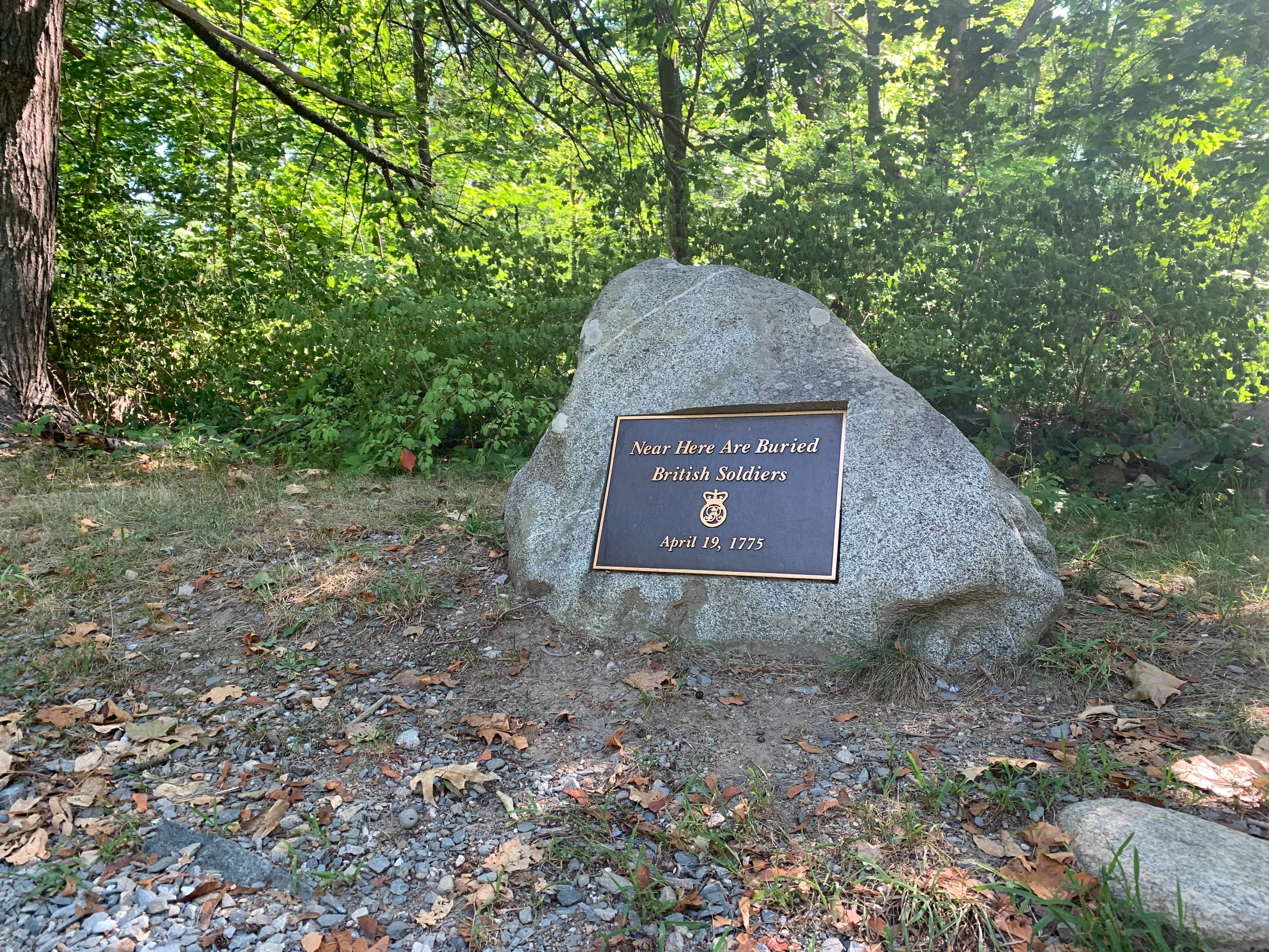 British Grave on Fiske Hill