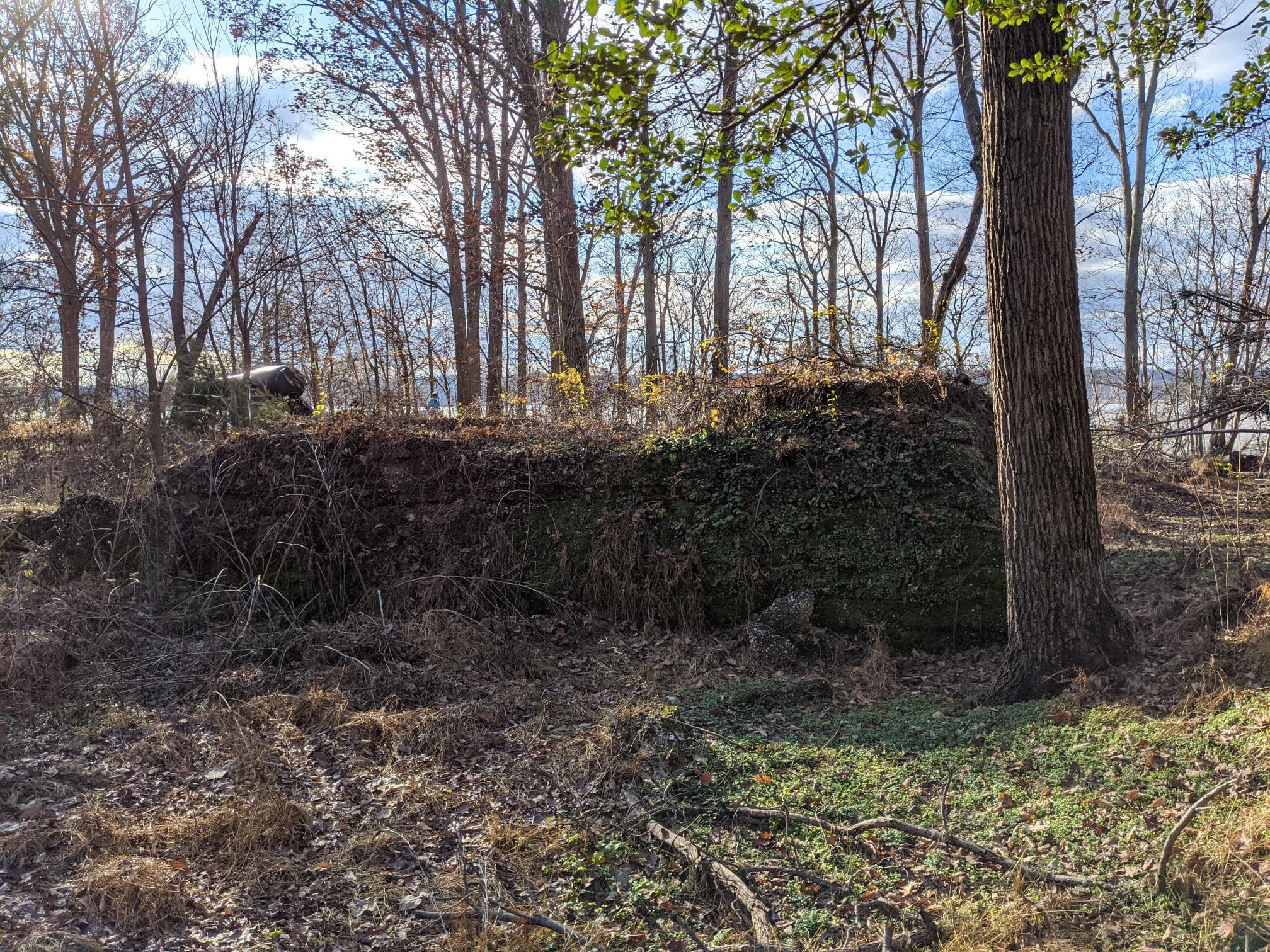 Fort Foote Bombproof Magazine remains