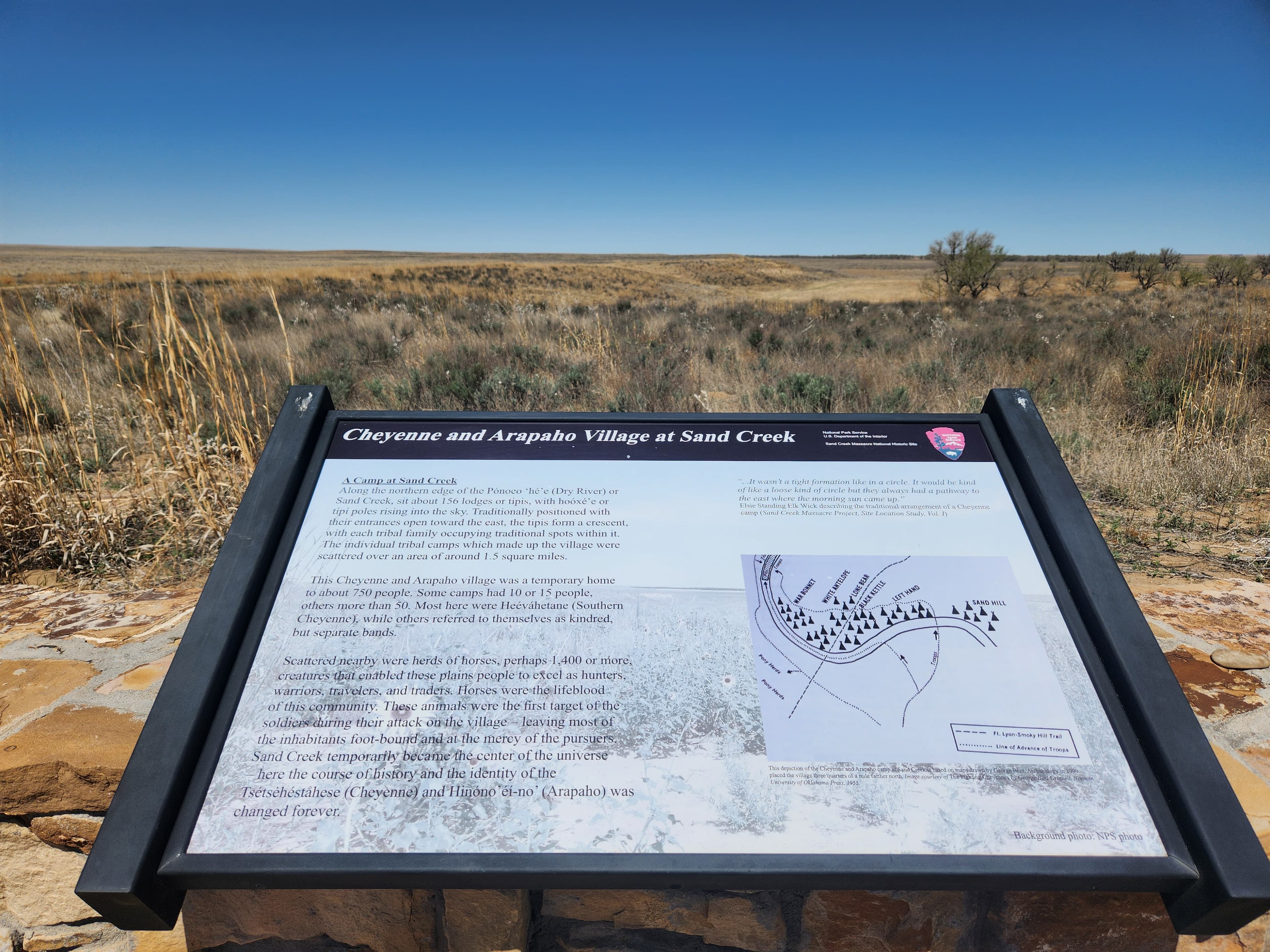 Wayside: Cheyenne and Arapaho Village at Sand Creek