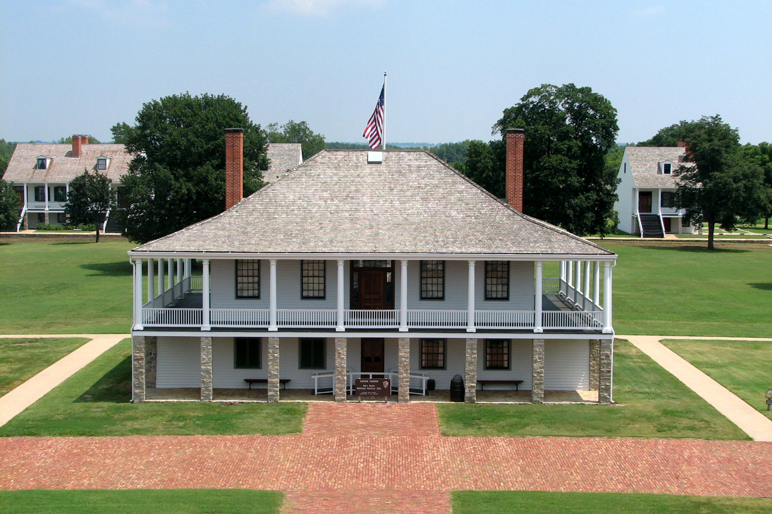 Entrance to Fort Scott