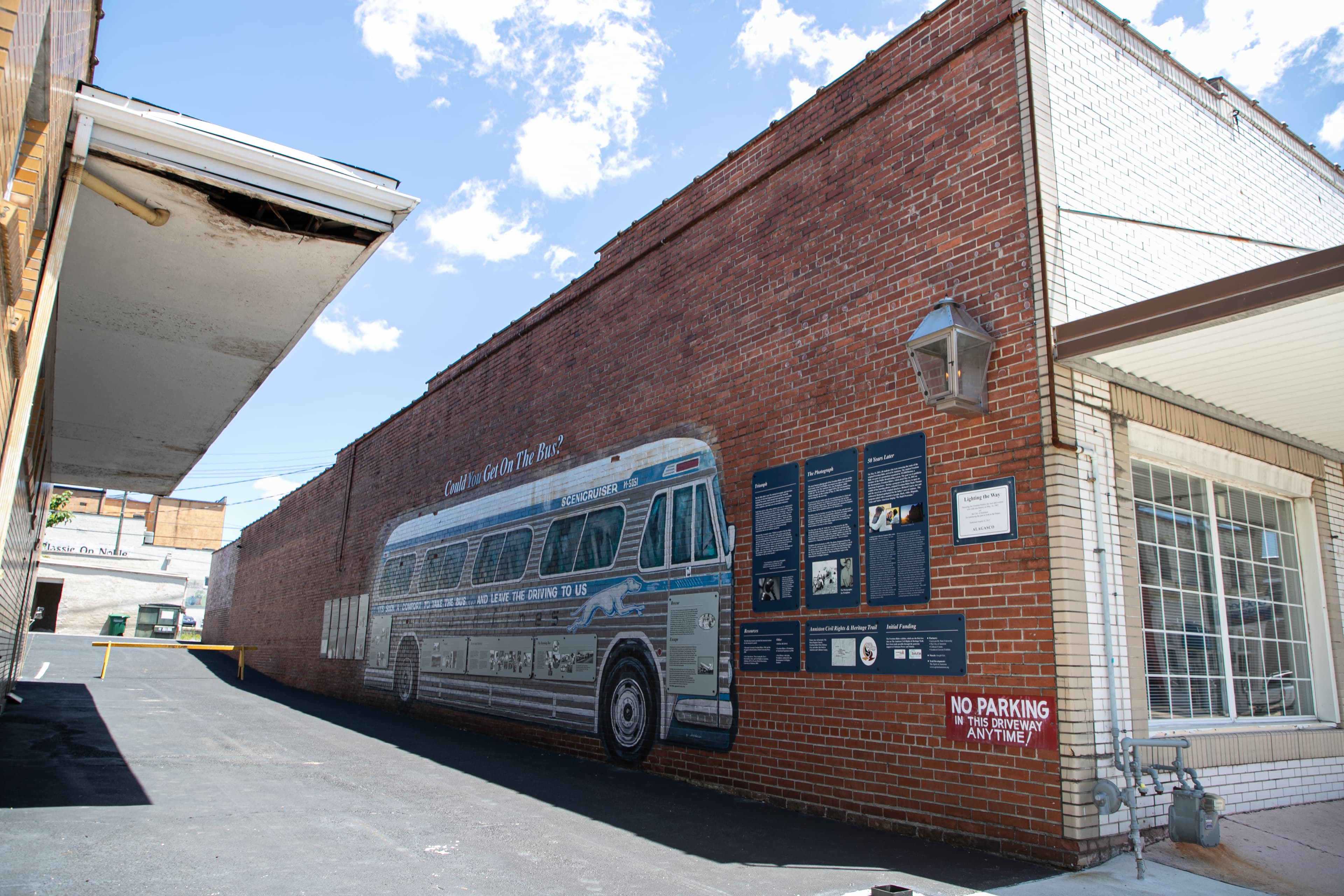 Greyhound Bus Mural