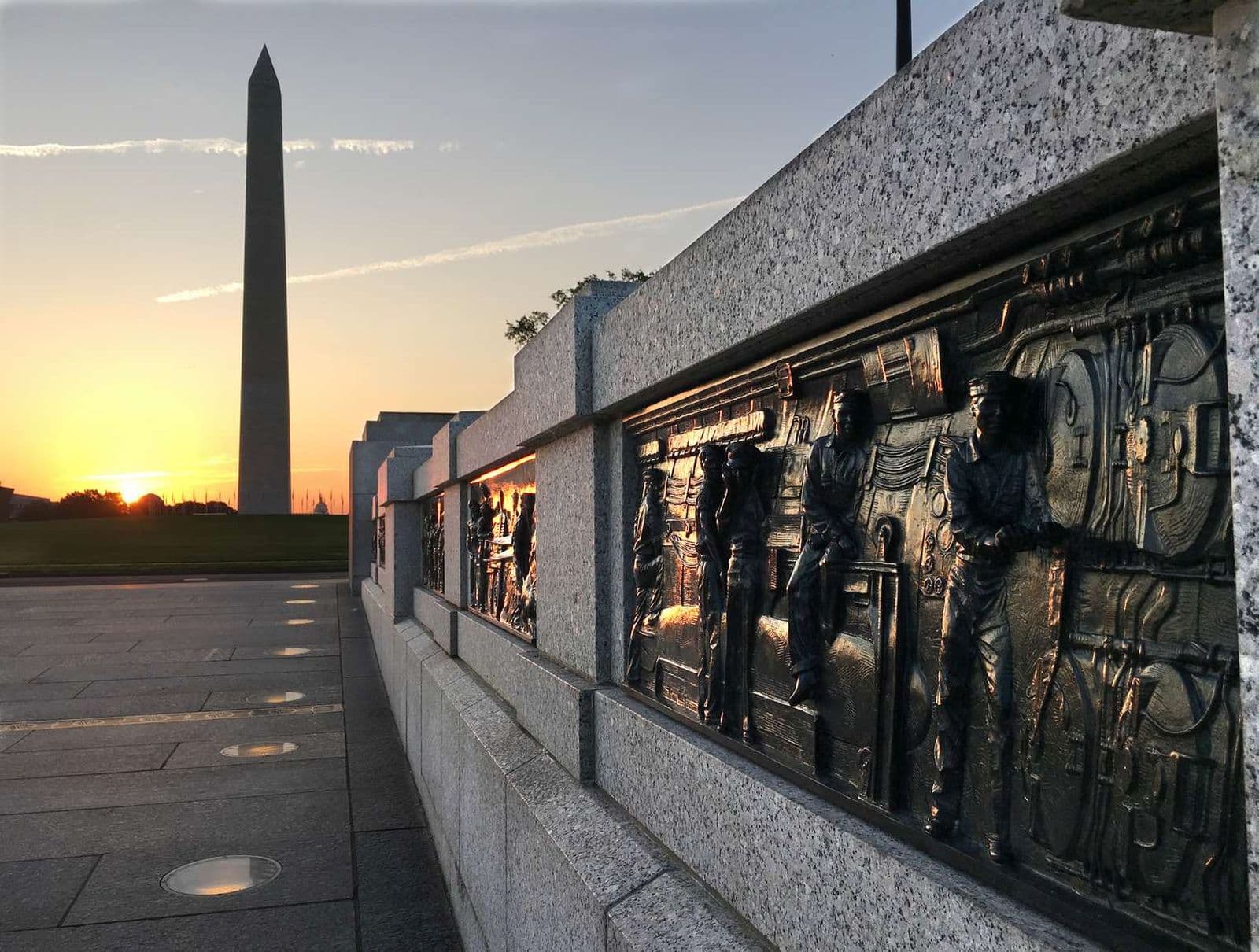 Bas-Reliefs of Pacific Theater