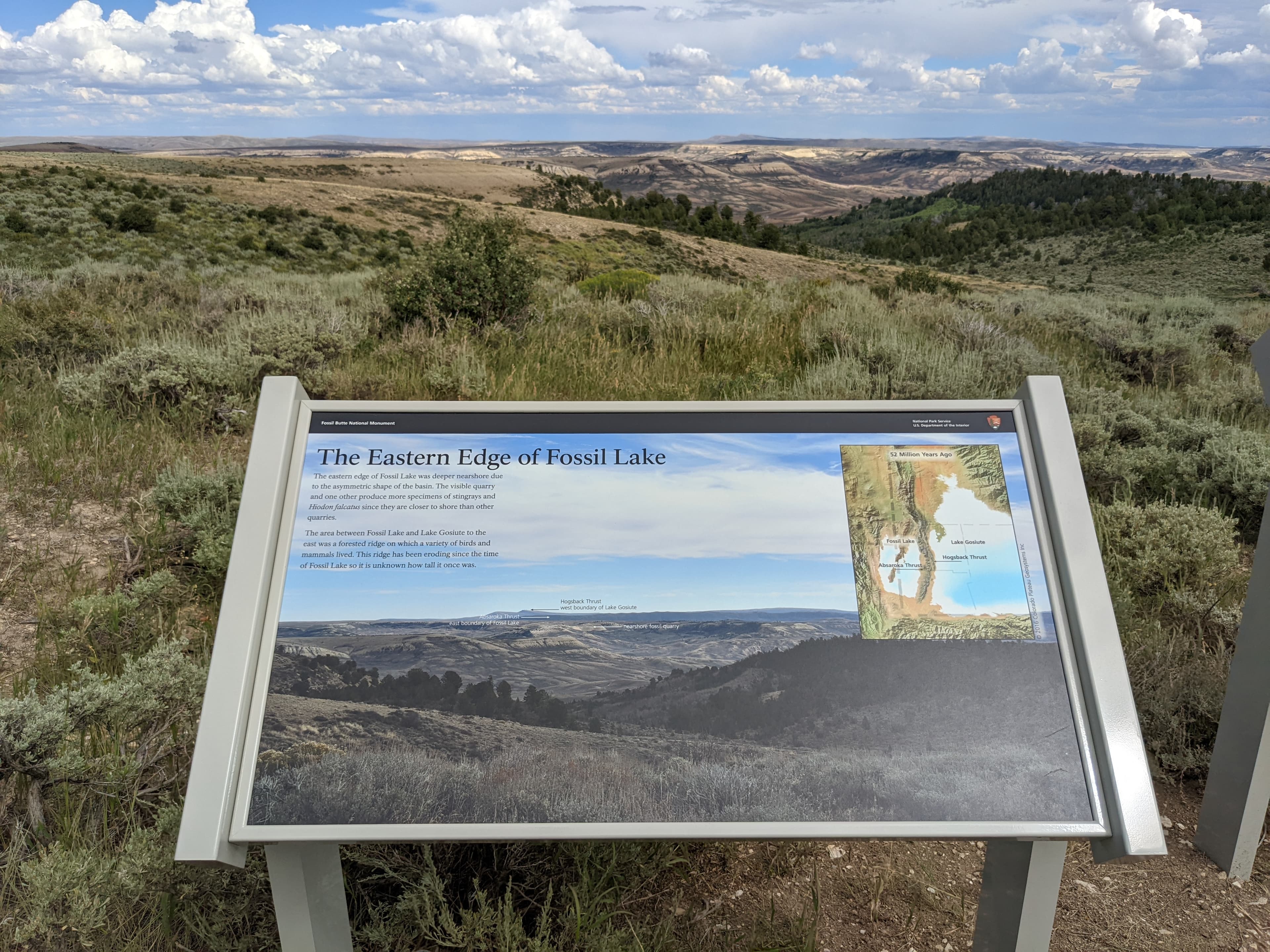 Wayside: The Eastern Edge of Fossil Lake