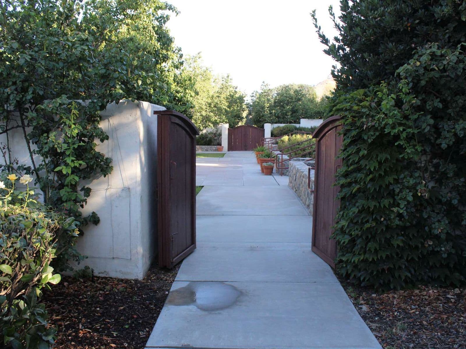 Accessible Entrance to the Cesar Chavez Memorial Garden