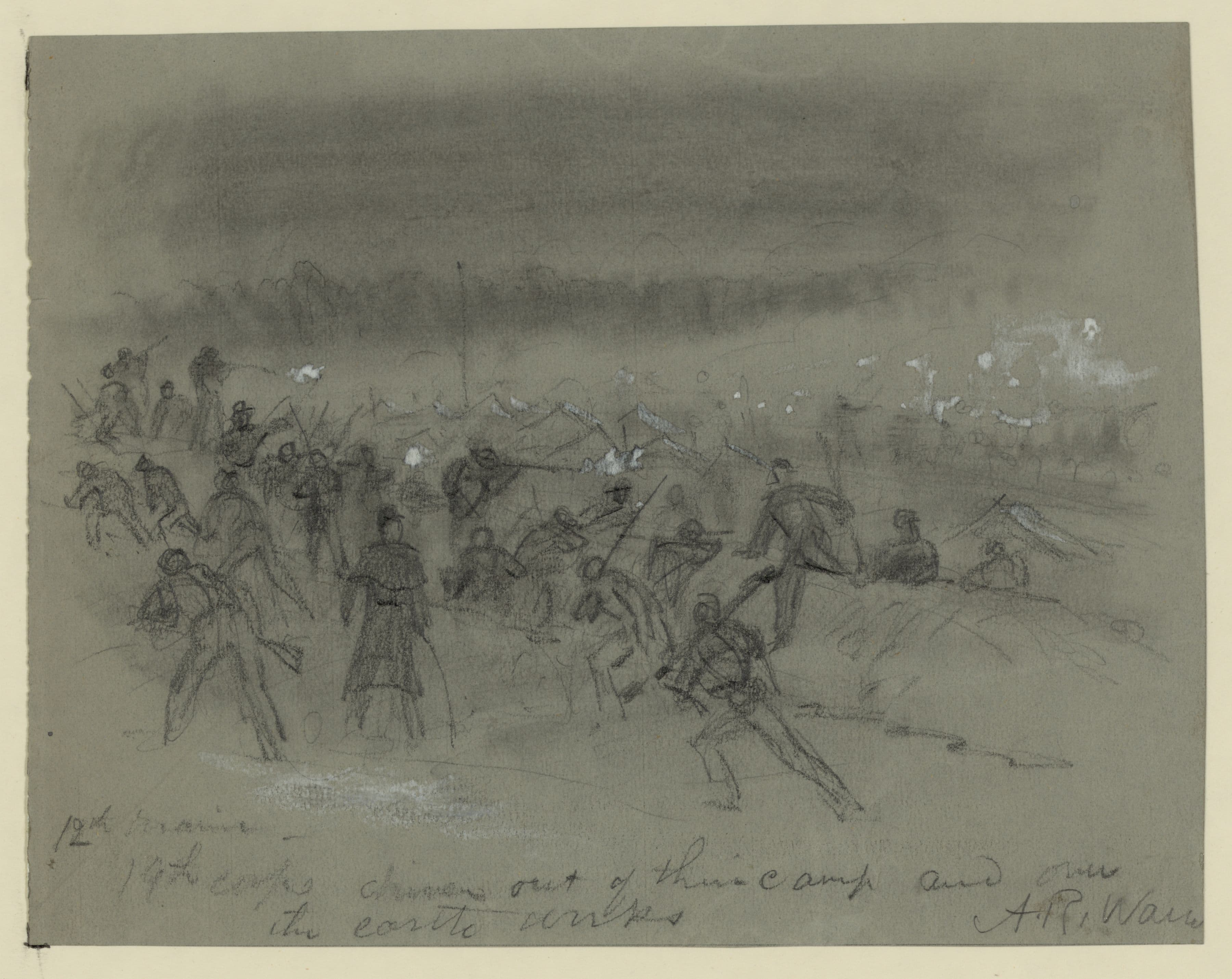19th Corps Trenches