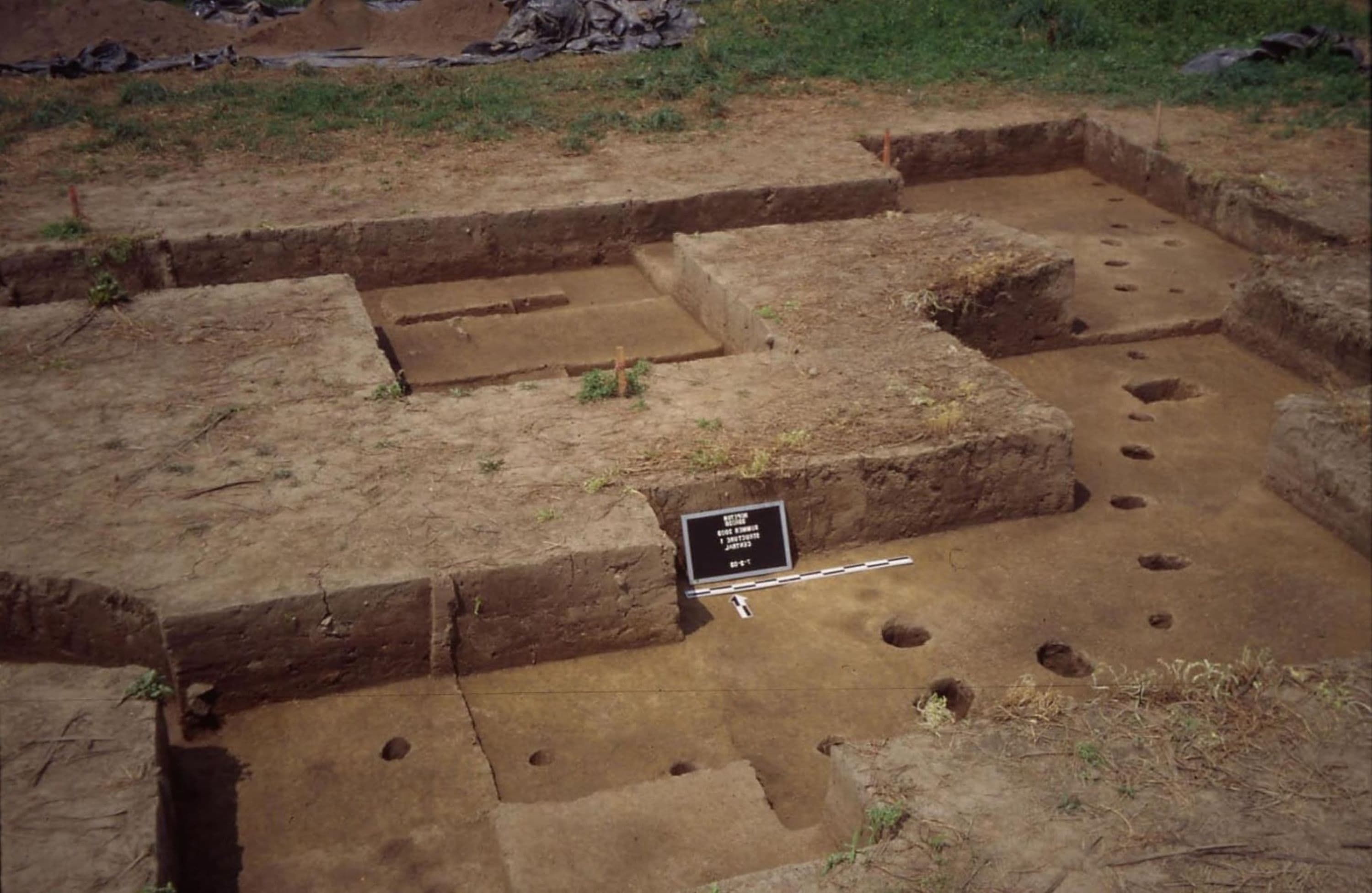 Excavated Building