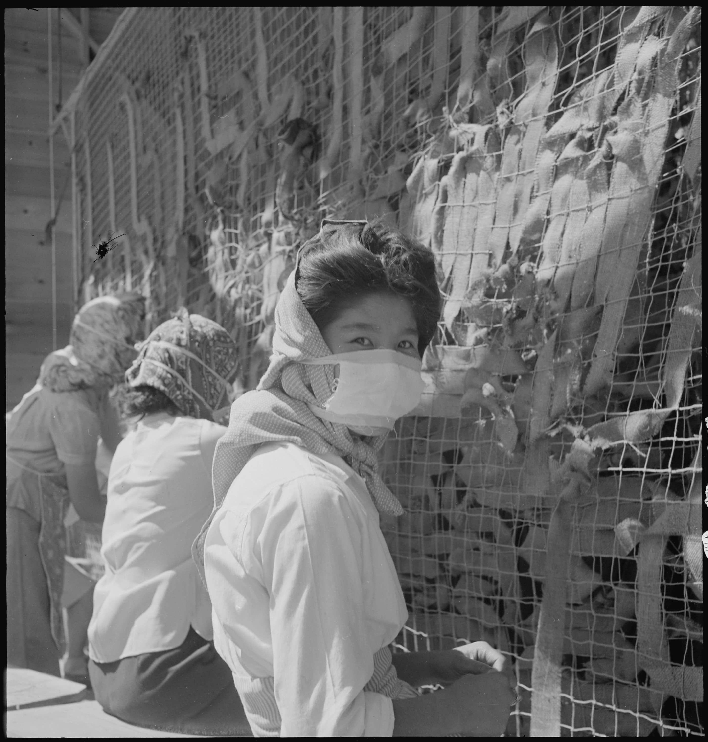 Camouflage Net Factory at Manzanar