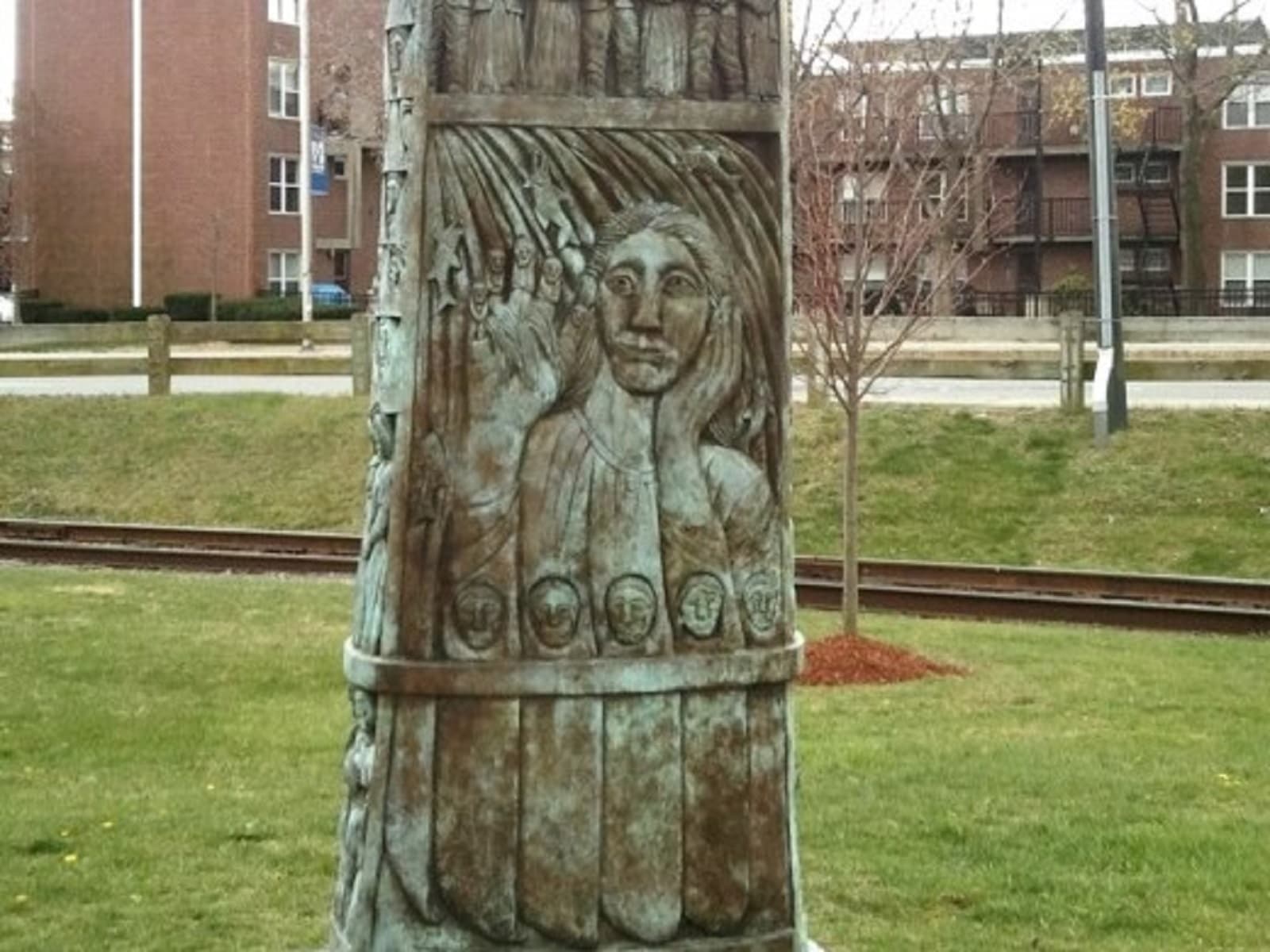 "Stele for the Merrimack" Sculpture
