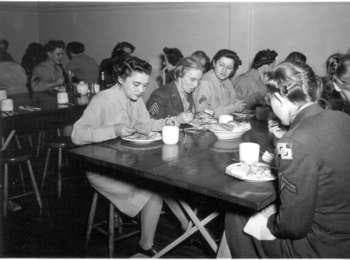 Barracks Rows and Mess Halls